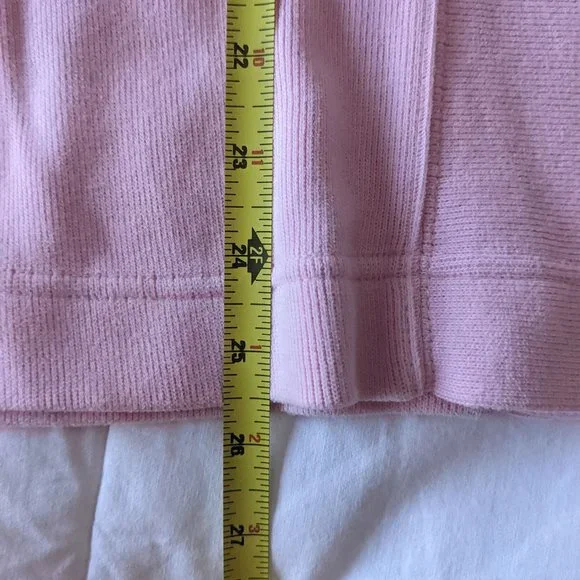 Tommy Bahama 1/4 Zip Aruba Sweatshirt Women's L Pink - Picture 7 of 10